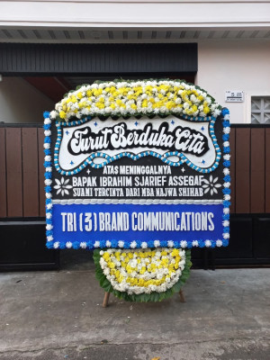 Papan Bunga Duka di Siantar Sitalasari